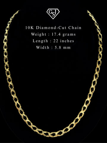 10K Diamond-Cut Chain