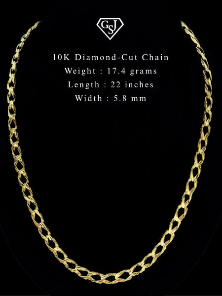 10K Diamond-Cut Chain