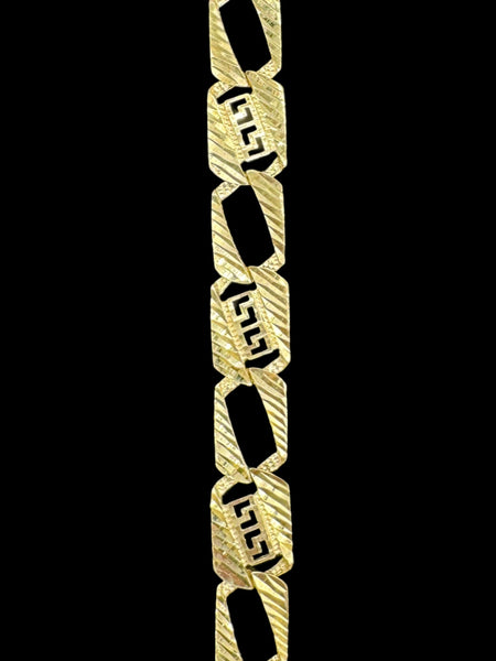 10K Versace-Inspired Solid Chain