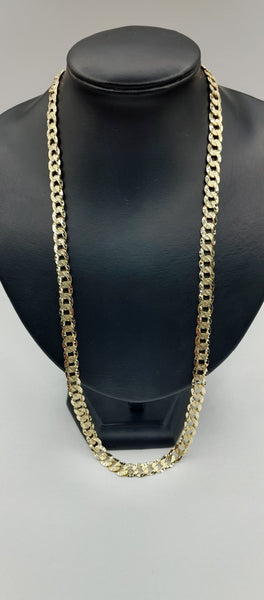 10K Gold nugget style chain