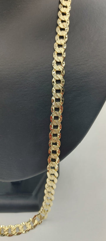 10K Gold nugget style chain