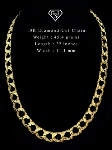 10K Diamond-Cut Chain