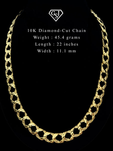 10K Diamond-Cut Chain