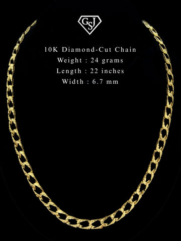 10K Diamond-Cut Chain