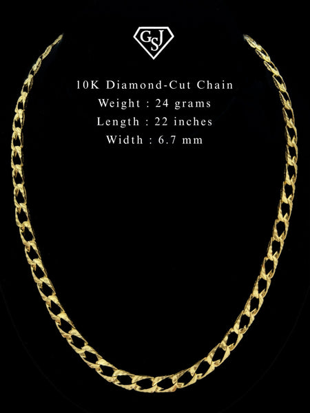 10K Diamond-Cut Chain