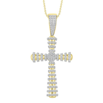 Alternating Cross Pendant