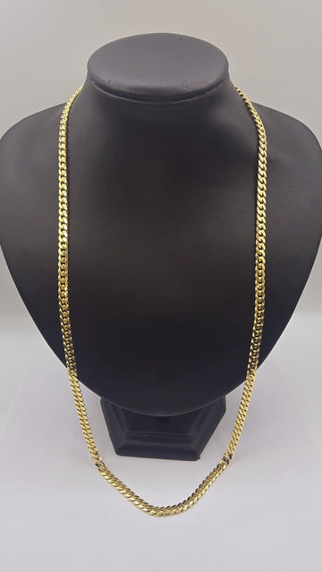 10K Solid Cuban Chain