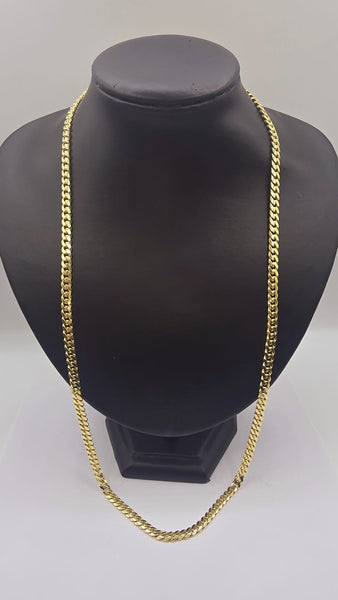 10K Solid Cuban Chain