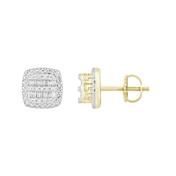 Square Stud Earrings