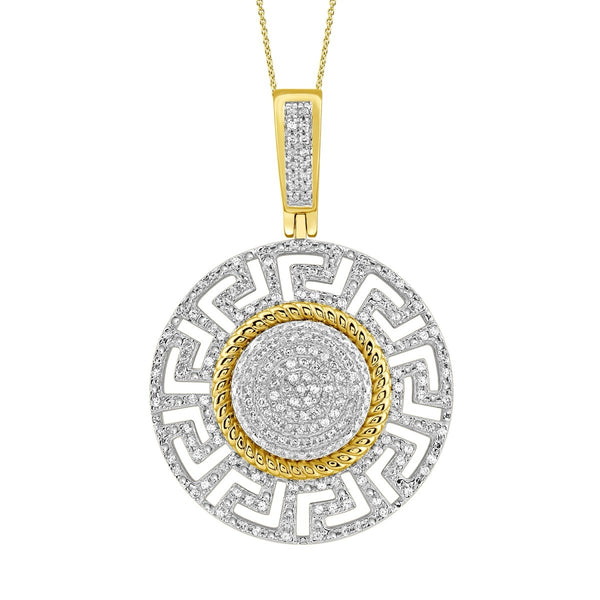 Men’s Round Pendant