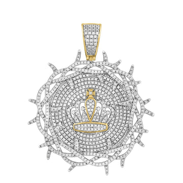 Men’s Crown Charm Pendant