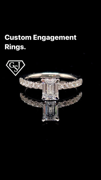 One Carat Centre Stone Vs2 F Colour LG
