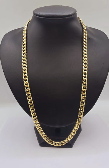 10K Solid Cuban Chain