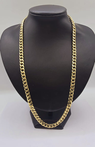 10K Solid Cuban Chain