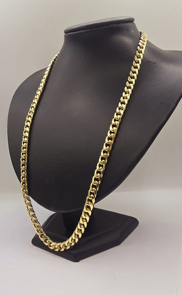 10K Solid Cuban Chain
