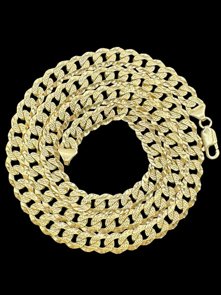10K Solid Cuban-Link Chain