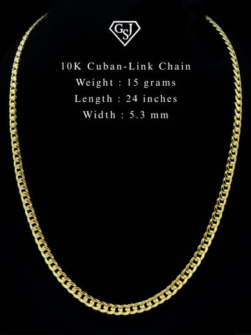 10K Cuban Chain