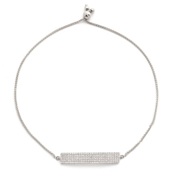 14KW 0.40CTW DIAMOND BOLO BRACELET