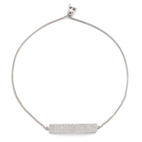14KW 0.40CTW DIAMOND BOLO BRACELET
