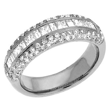 White Gold Diamond Band