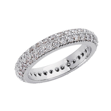 White Gold Eternity Band
