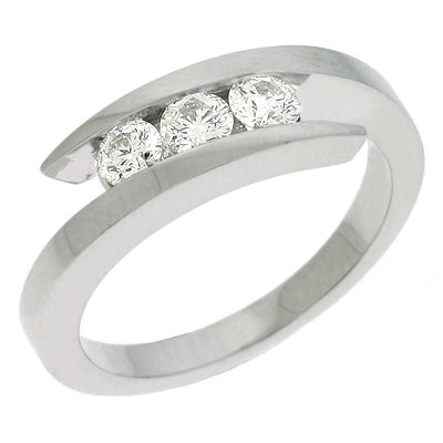 White Gold Diamond Band