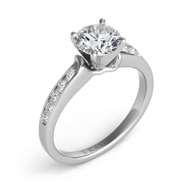White Gold Engagement Ring