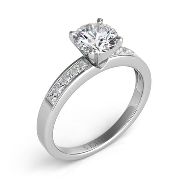 White Gold Engagement Ring