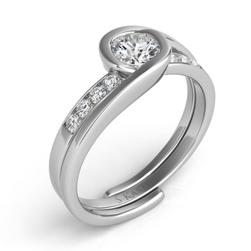 White Gold Engagement Ring
