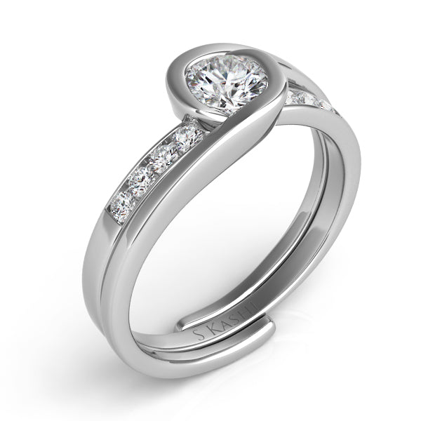 White Gold Engagement Ring