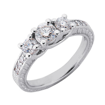 White Gold Engagement Ring