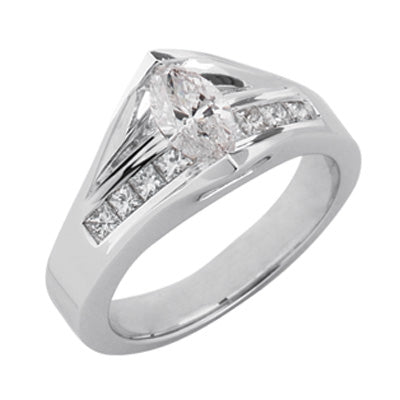 White Gold Engagement Ring