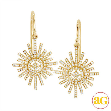 10KY 0.50CTW DIAMOND EARRINGS