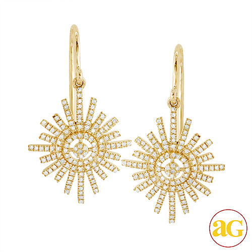 10KY 0.50CTW DIAMOND EARRINGS