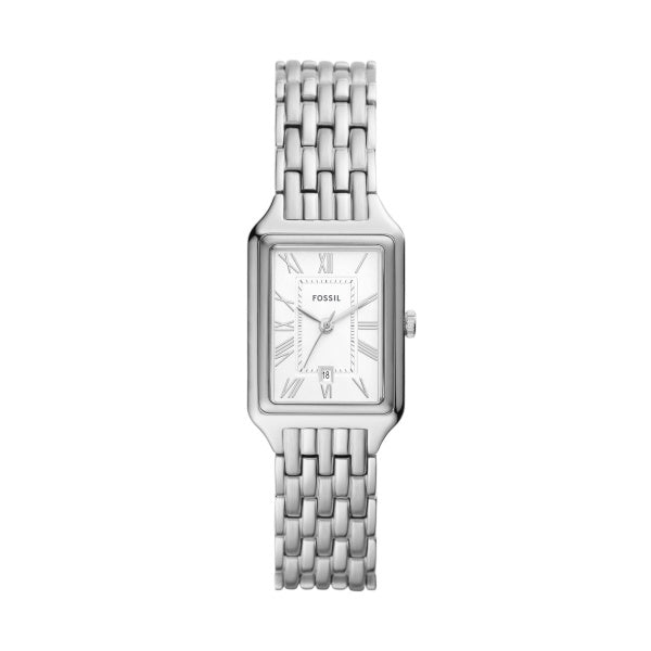 Fossil Ladies Roman Silver Tank