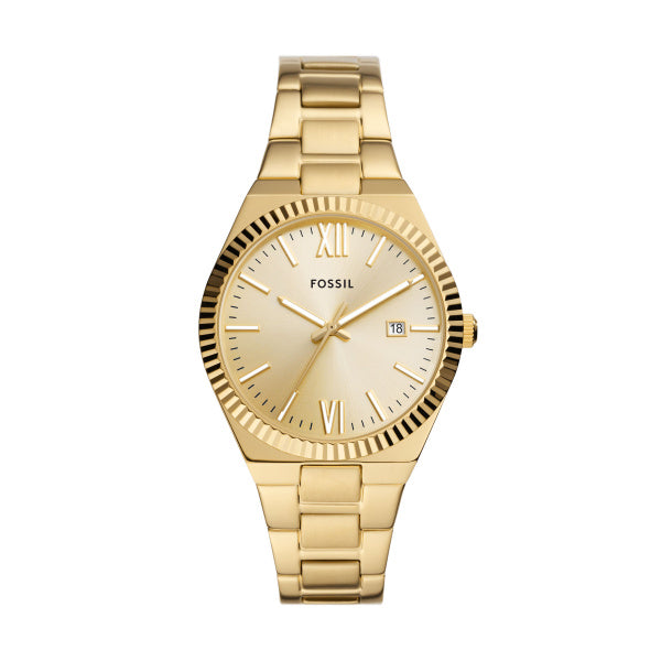 Fossil Ladies Gold Date