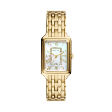 Fossil Ladies Gold MOP Face Date Tank