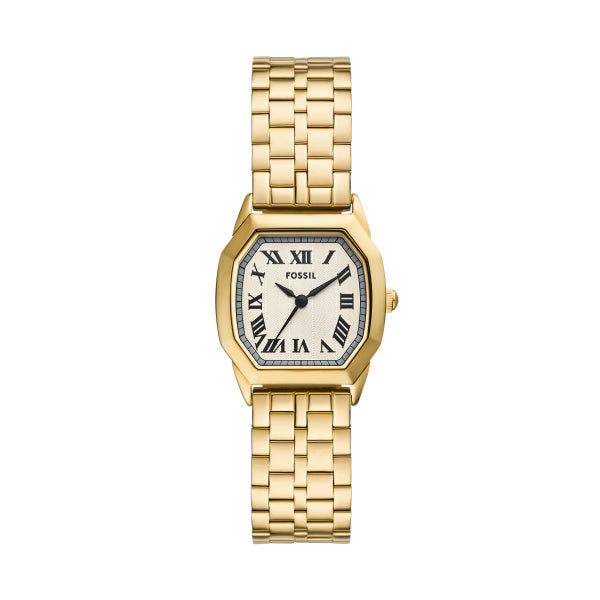 Fossil Fashion Ladies Gold Roman Numerals