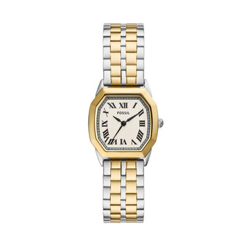 Fossil Fashion Two Tone Roman Numerals