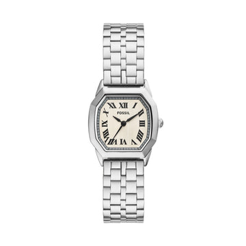 Fossil Fashion Ladies Silver Roman Numerals