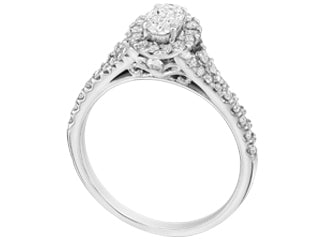 Schell 18K White Gold Engagement Ring FIJ3099/30