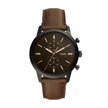 Fossil Mocha Chrono
