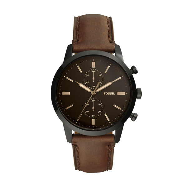 Fossil Mocha Chrono