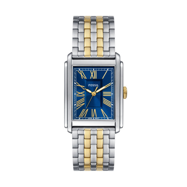 Fossil Tank Roman Two tone Blue