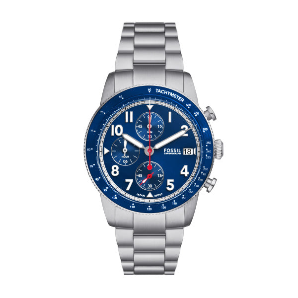 Fossil Blue Racer Chrono