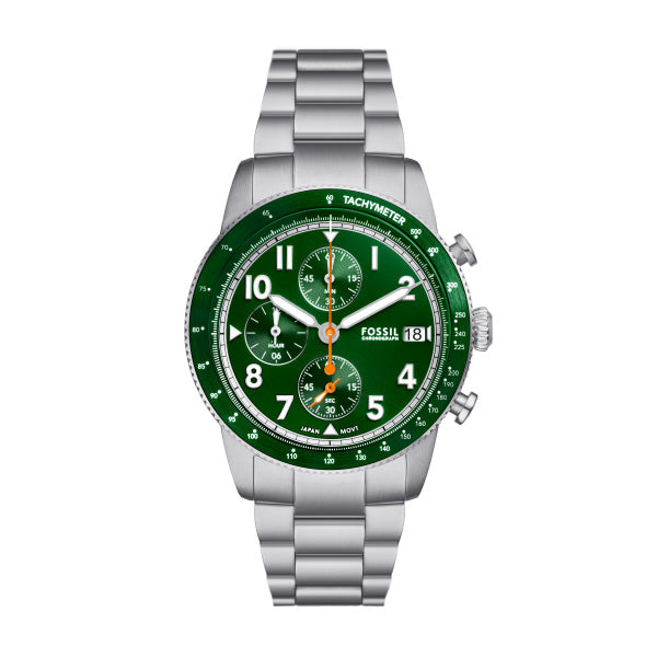 Fossil Green Racer Chrono