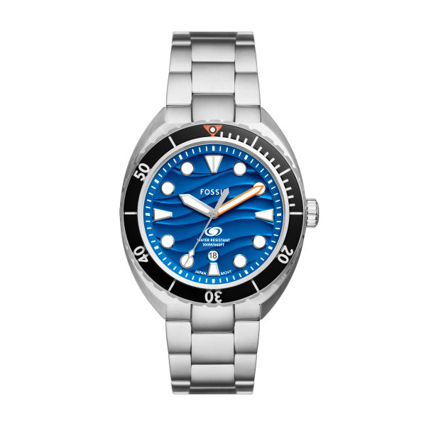 Fossil Breaker Blue