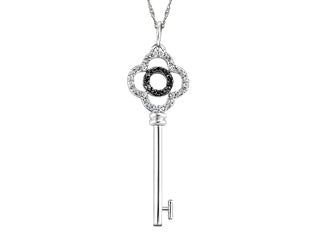 Chapters To Unlock 10K Yellow Gold Diamond Womens Pendant