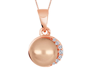 Shine on me Pearl Rose Gold Fashion Pendant G2930P/PK