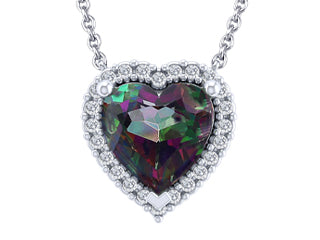 Esoteric White Gold Mystic Topaz G3126P/MTZ BH